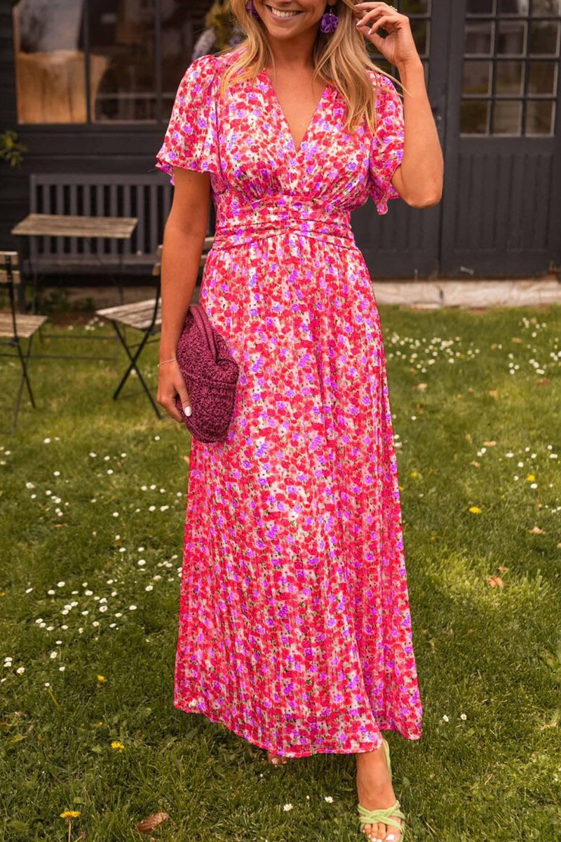 Chloe | Floral Maxi Dress