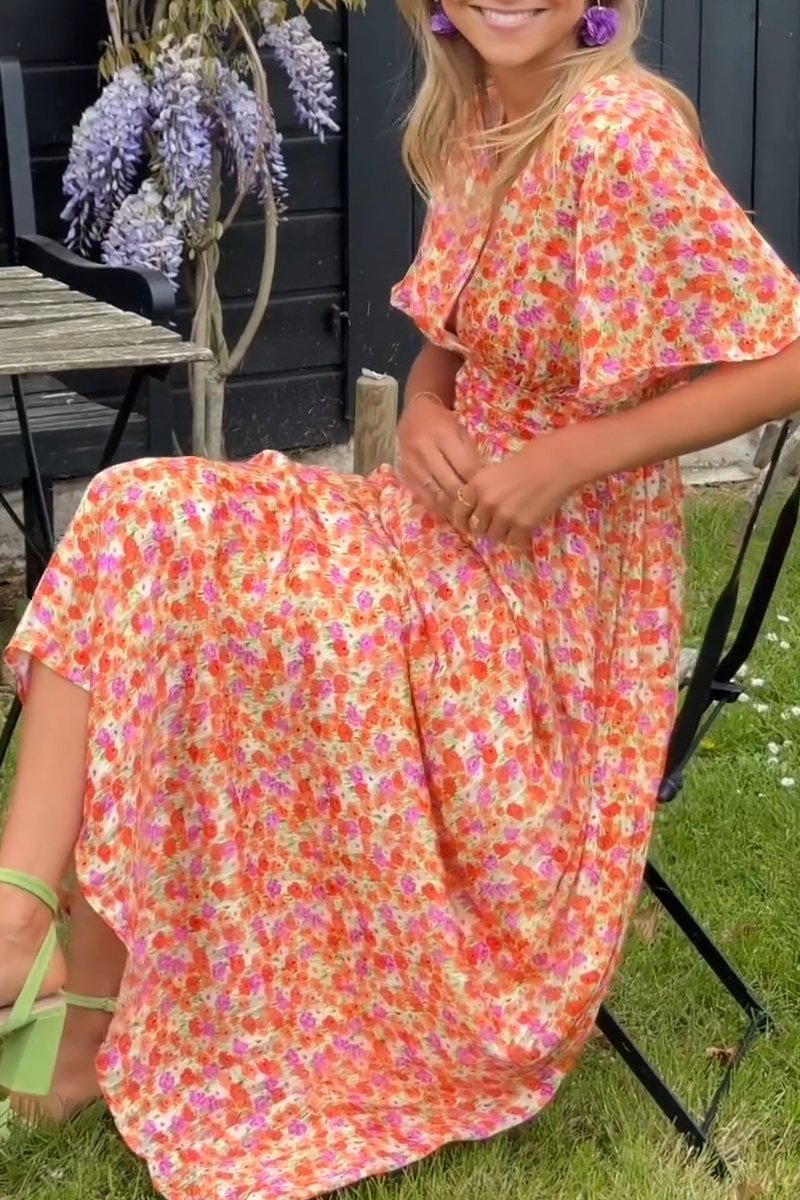 Chloe | Floral Maxi Dress