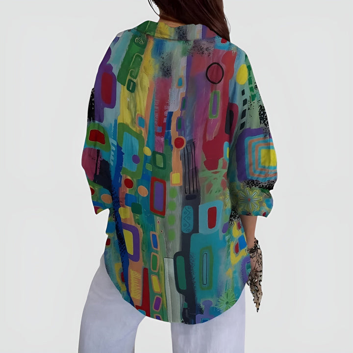 Novie | Printed Blouse