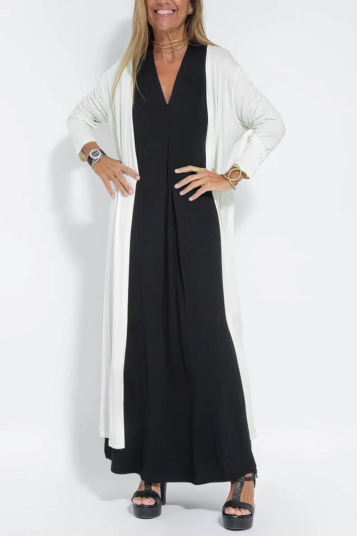 Sophie | Maxi Dress with Cardigan