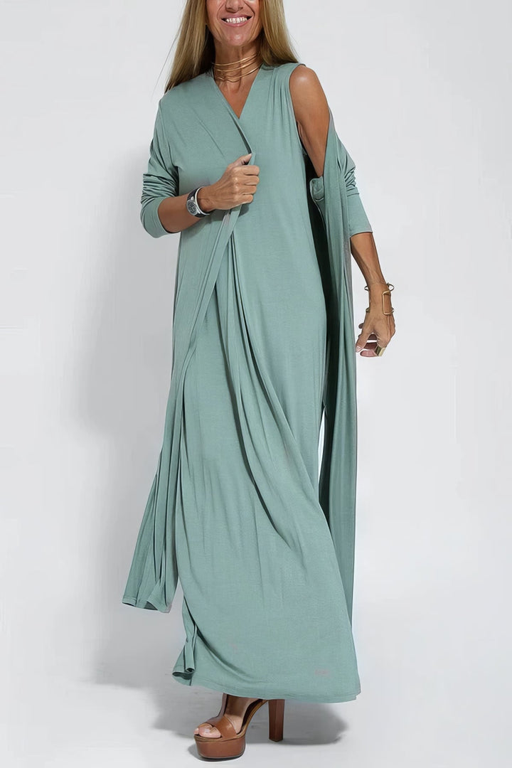 Sophie | Maxi Dress with Cardigan