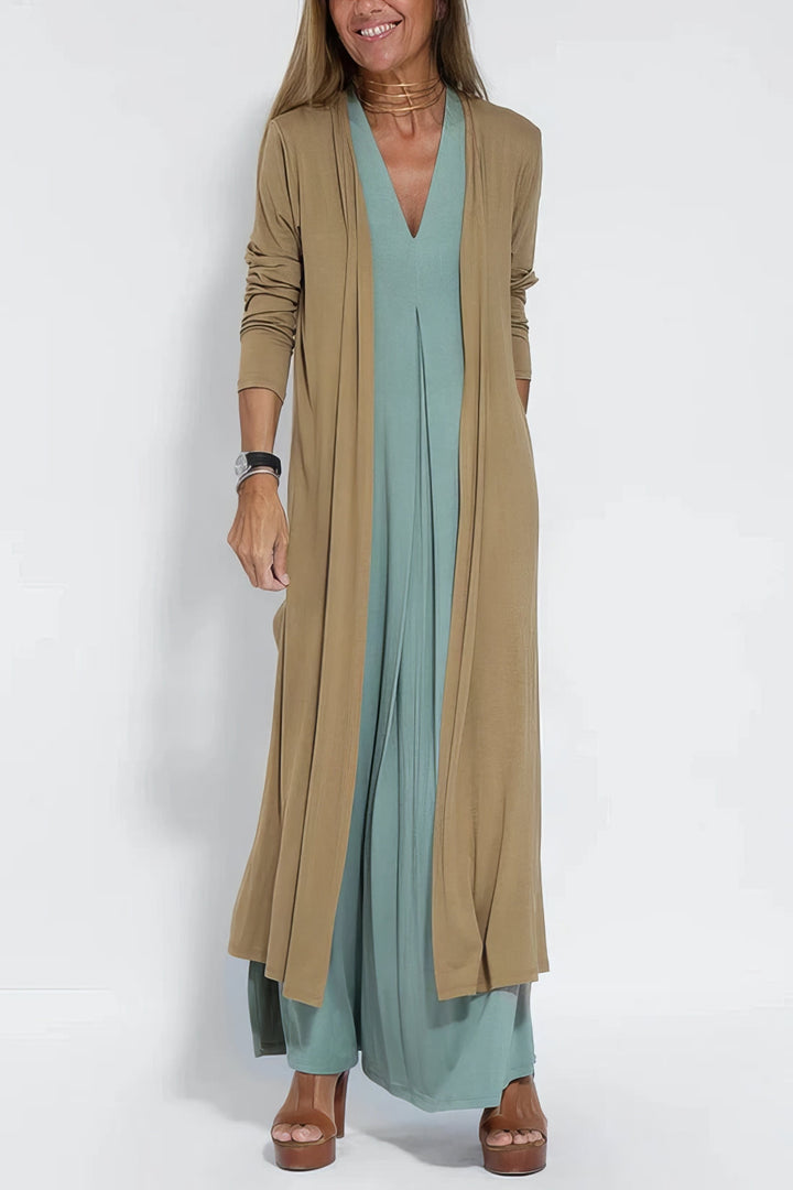 Sophie | Maxi Dress with Cardigan