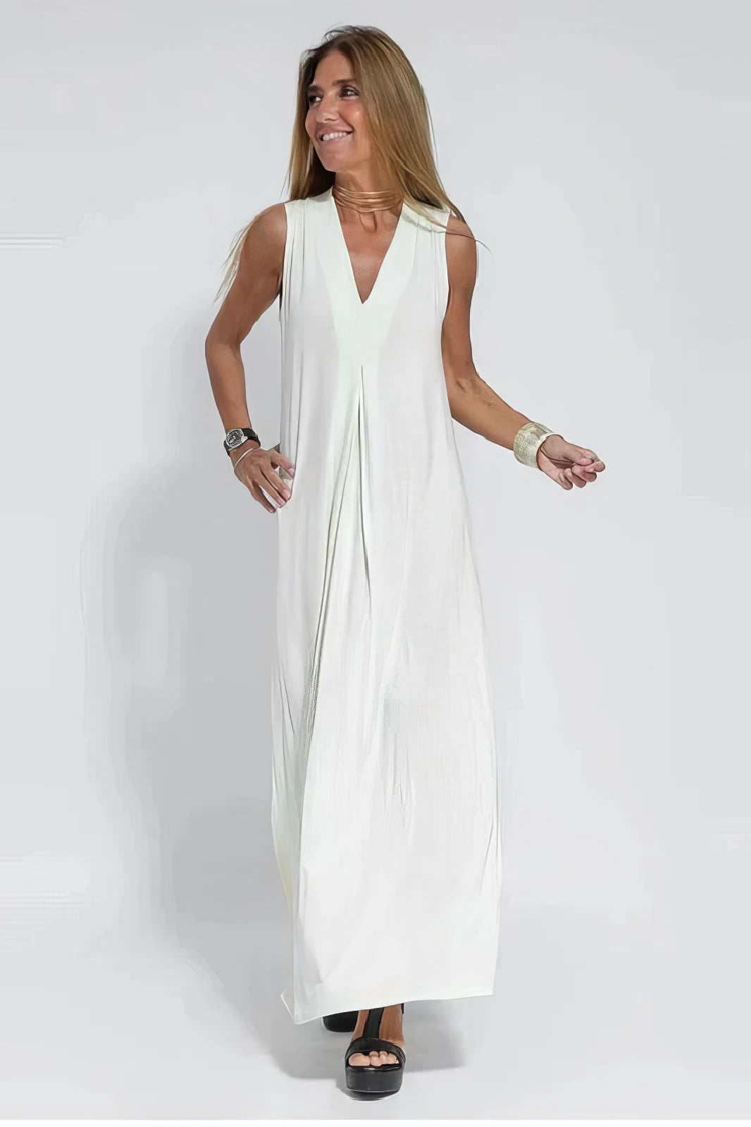 Sophie | Maxi Dress with Cardigan